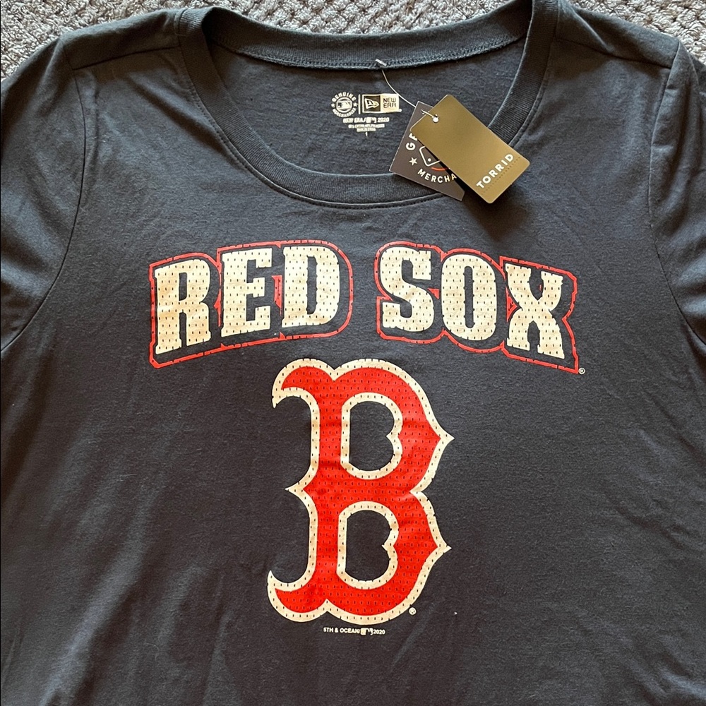Torrid Black Red Sox Graphic Tee